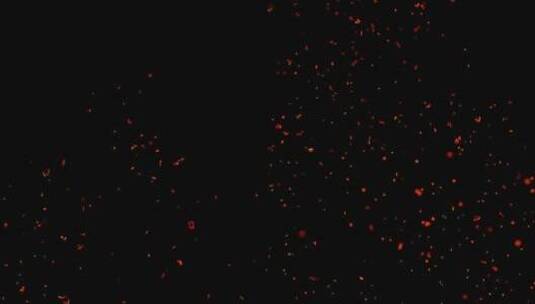 火焰燃烧飞屑灰烬火星粒子特效高清在线视频素材下载