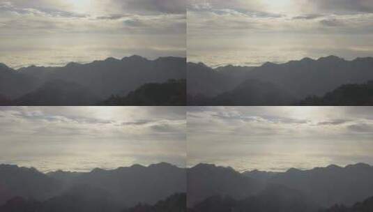 航拍内蒙古阿拉善贺兰山高清在线视频素材下载
