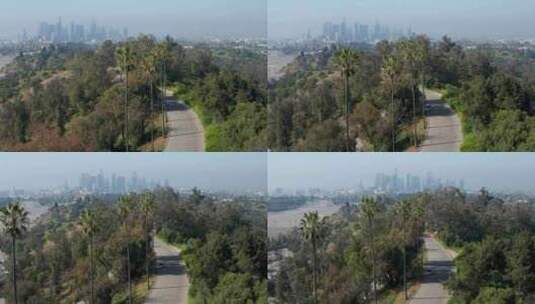 Elysian Park， Road，H高清在线视频素材下载