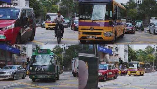 香港街景风光高清在线视频素材下载