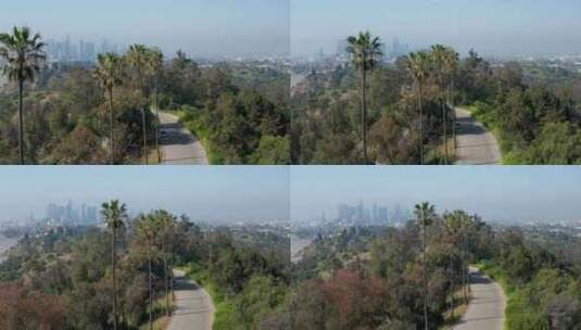 Elysian Park， Road，H高清在线视频素材下载