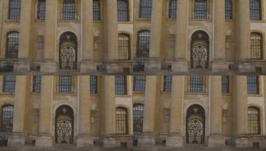 牛津大学克拉伦登大楼高清在线视频素材下载