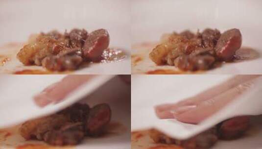 一筷子牛肉 (2)高清在线视频素材下载