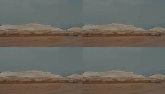 沙漠中的岩石  高清在线视频素材下载