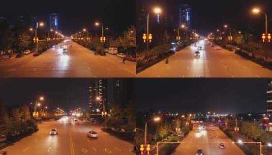汉中城市夜景1高清在线视频素材下载