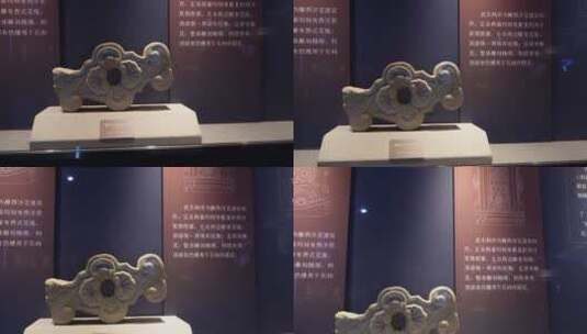 游客餐馆展览馆纪念馆圆明园文物展高清在线视频素材下载