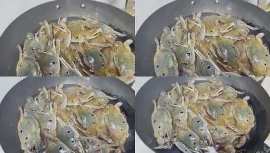 螃蟹 海蟹 梭子蟹高清在线视频素材下载