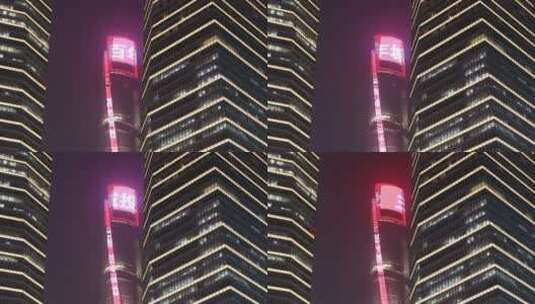 上海中心大厦写字楼高清在线视频素材下载