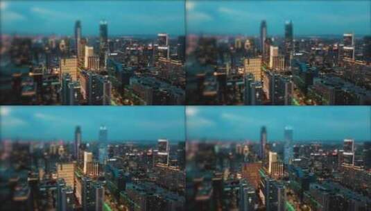 城市风景无人机航拍，欣赏美景高清在线视频素材下载