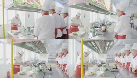 高级厨师技能培养 现场教学视频高清在线视频素材下载