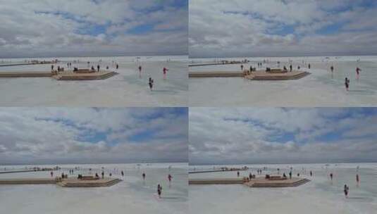 青海茶卡盐湖·天空之镜高清在线视频素材下载