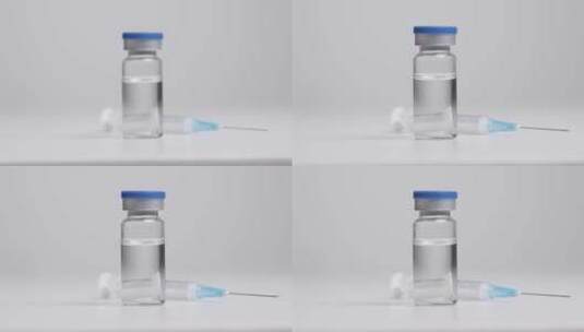 新冠疫苗宣传接种药剂宣传使用素材高清在线视频素材下载