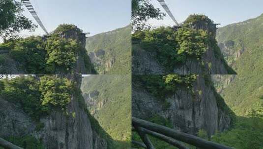 浙江温州楠溪江自然风景，龙湾潭高清在线视频素材下载