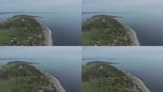沿海岛屿高清在线视频素材下载