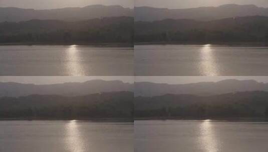 湖泊阳光水波风景空镜高清在线视频素材下载