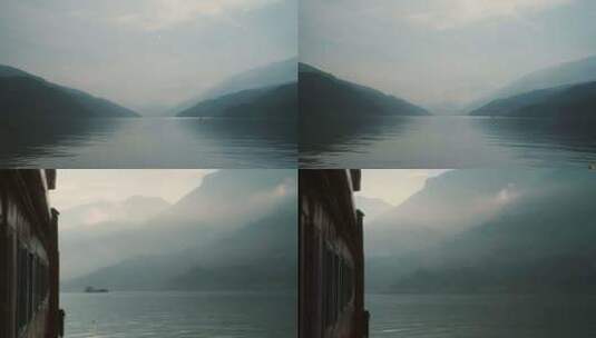 长江三峡巫峡瞿塘峡诗意秀丽风景高清在线视频素材下载