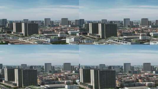 江苏南京城市建设竖屏航拍高清在线视频素材下载