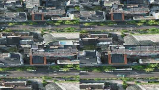 杭州城市风光竖屏航拍高清在线视频素材下载