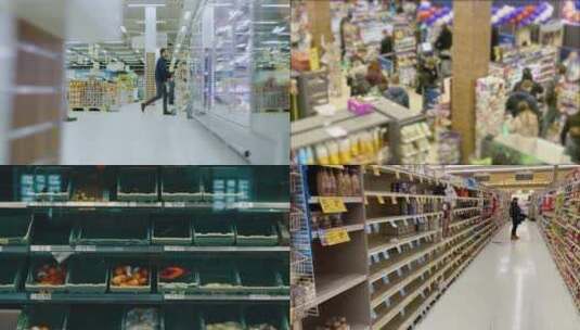 【合集】超市货物高清在线视频素材下载