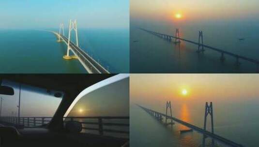 珠港奥大桥高清在线视频素材下载