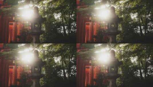 日本京都神社高清在线视频素材下载