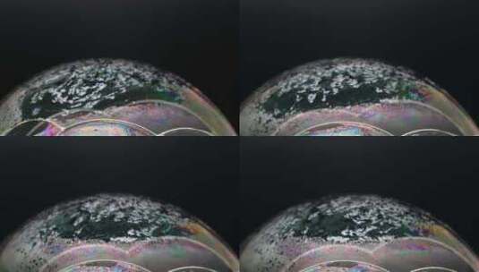 气泡流动液体表面电脑屏保特效高清在线视频素材下载