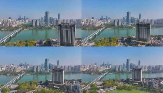 4K航拍广东惠州朝京门1高清在线视频素材下载