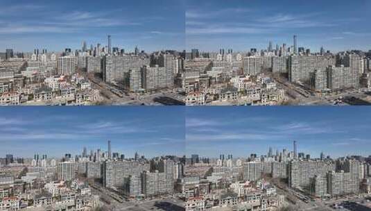 北京城市建筑俯瞰全景延时高清在线视频素材下载