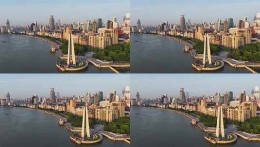 上海市人民英雄纪念碑高清在线视频素材下载