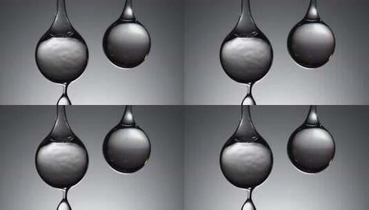 微距水滴特写素材高清在线视频素材下载