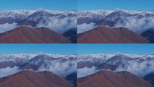 新疆喀纳斯自然风光航拍高清在线视频素材下载