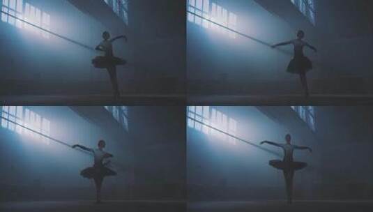女芭蕾舞演员高清在线视频素材下载