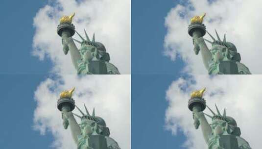 纽约自由女神像高清在线视频素材下载
