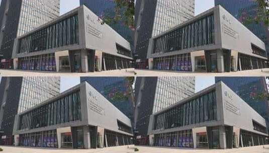 深圳河套深港科技创新合作区建筑高清在线视频素材下载