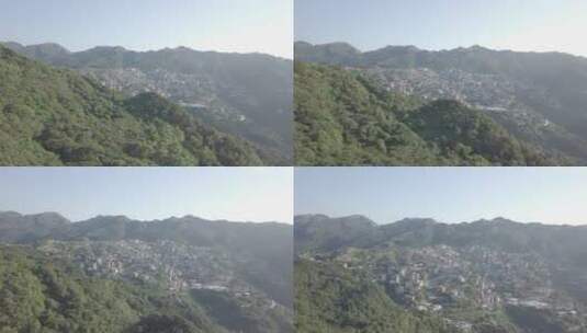台湾九份，建在山上的村庄高清在线视频素材下载
