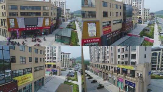 衢州航埠集镇高清在线视频素材下载