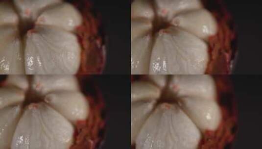 热带水果山竹高清在线视频素材下载