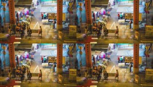 大湾区香港城市建筑港产城市宣传片延时高清在线视频素材下载
