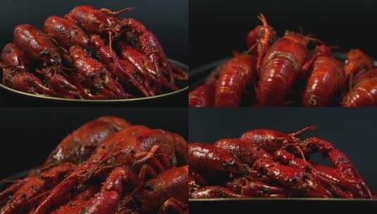 小龙虾4K实拍镜头高清在线视频素材下载