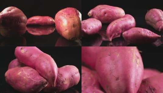 地瓜番薯红薯高清在线视频素材下载