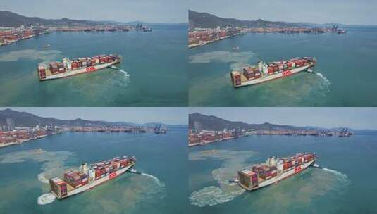 海上运输海运高清在线视频素材下载