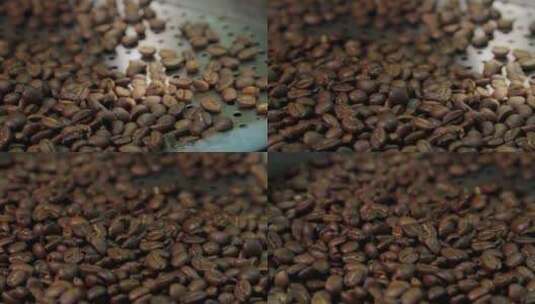 咖啡豆加工高清在线视频素材下载