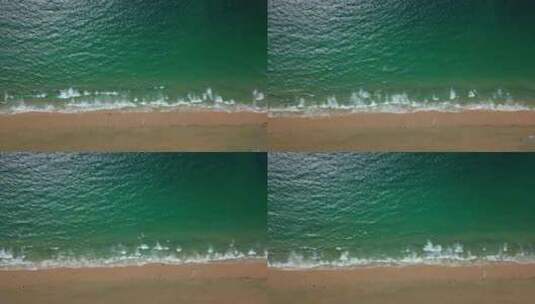 波浪和沙子的背景高清在线视频素材下载