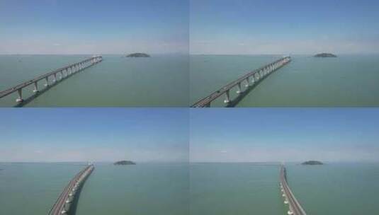 汕头南澳大桥高清在线视频素材下载