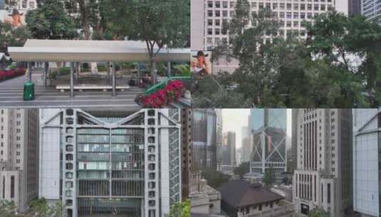 香港西贡公交车站高清在线视频素材下载
