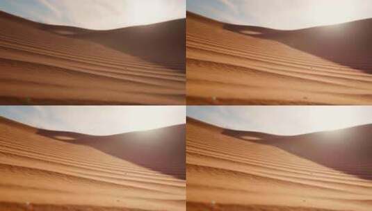 沙漠风光高清在线视频素材下载