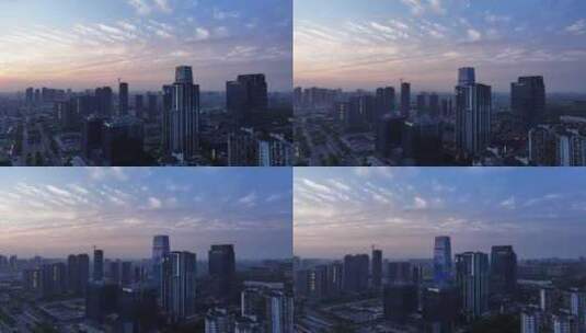 中国广东省广州市白云区中国南方航空大厦高清在线视频素材下载