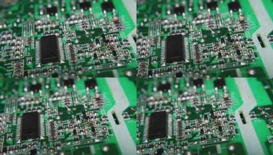 人工智能芯片科技电路电子流光纤芯片研发高清在线视频素材下载