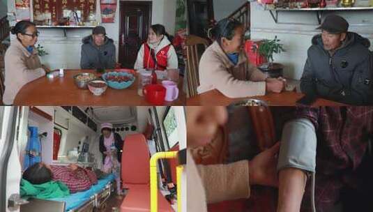 医院志愿者义诊高清在线视频素材下载