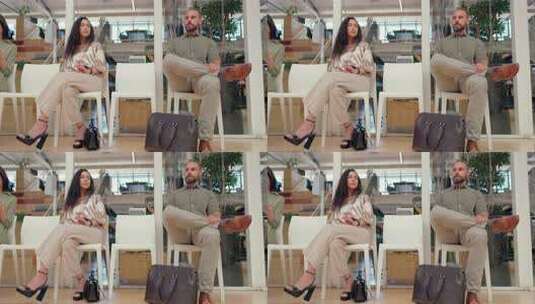 商业人士的招聘、多元化或招聘等候室，用于高清在线视频素材下载